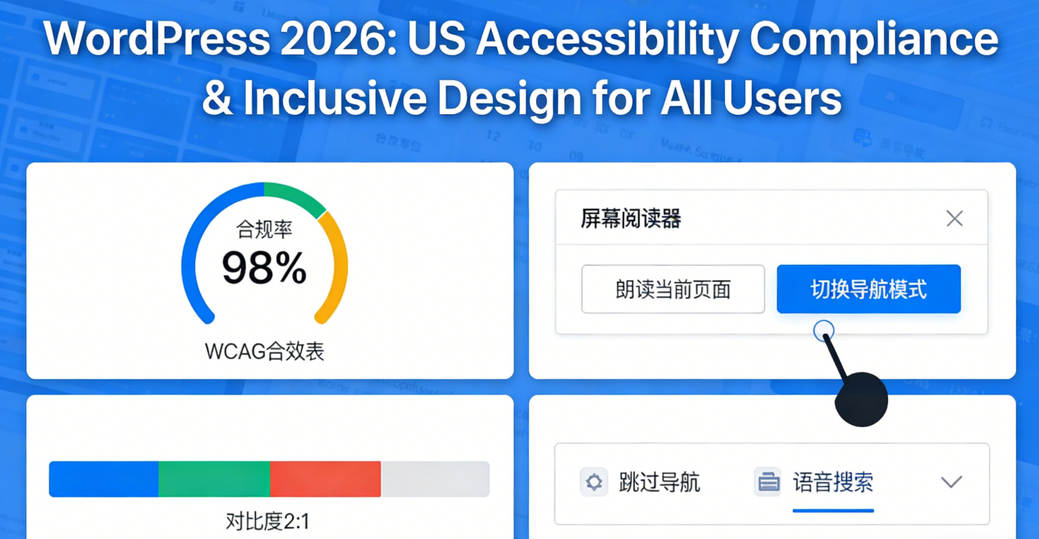 WordPress 2026: US Accessibility Compliance & Inclusive Design for All ...